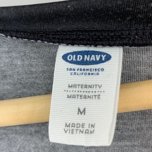 Womans Maternity Old Navy Top 9713 Medium Gray - Picture 5 of 5